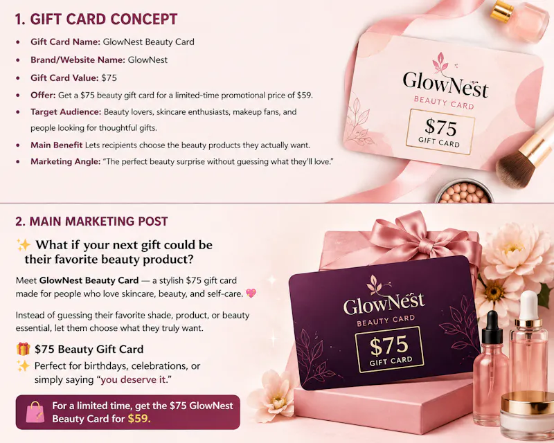 Gift Card screenshot 2