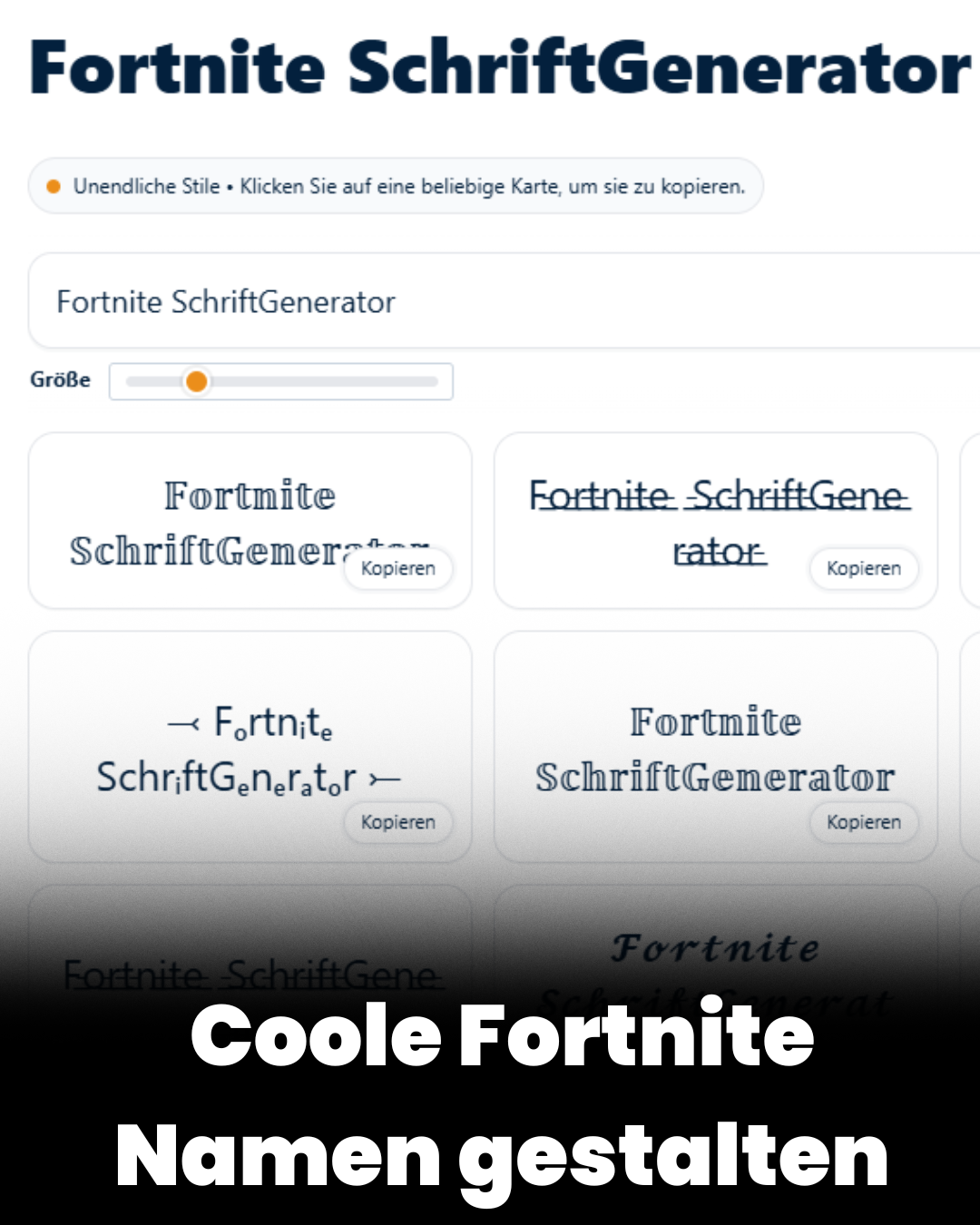 schriftengenerator gallery image