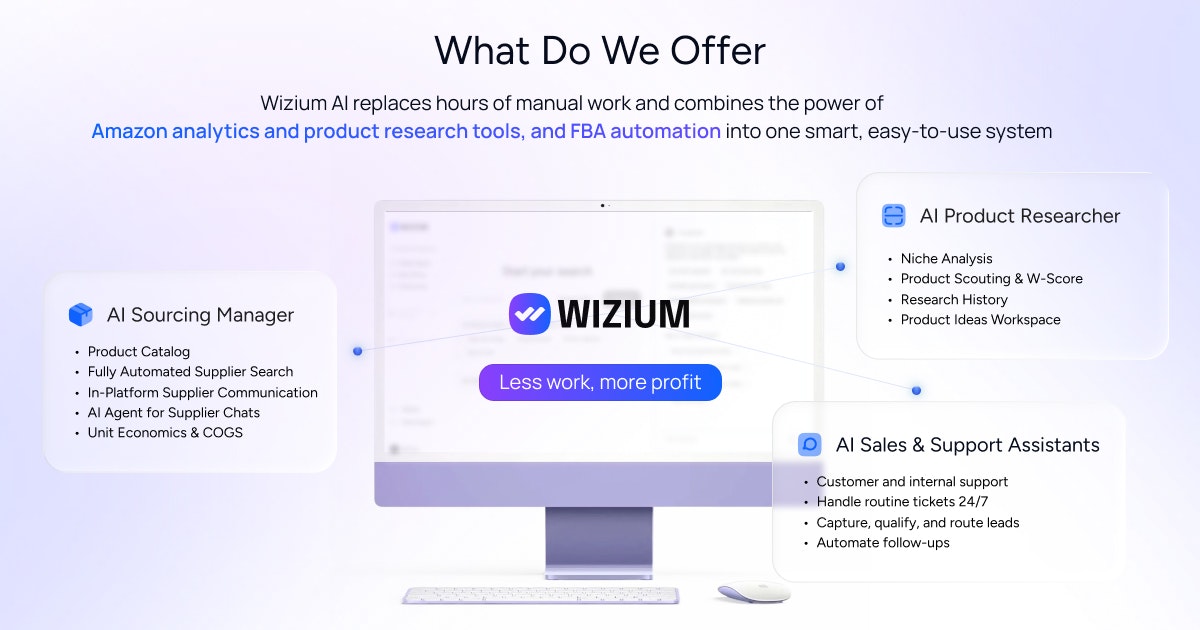 Wizium - Main product screenshot demonstrating key features and user interface