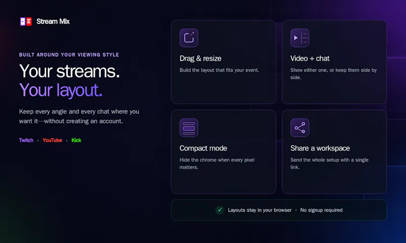 Stream Mix screenshot 2