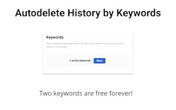 Autodelete History by Keywords media 3
