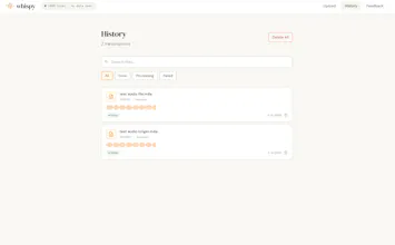Whispy β Free Local Audio Transcription. gallery image