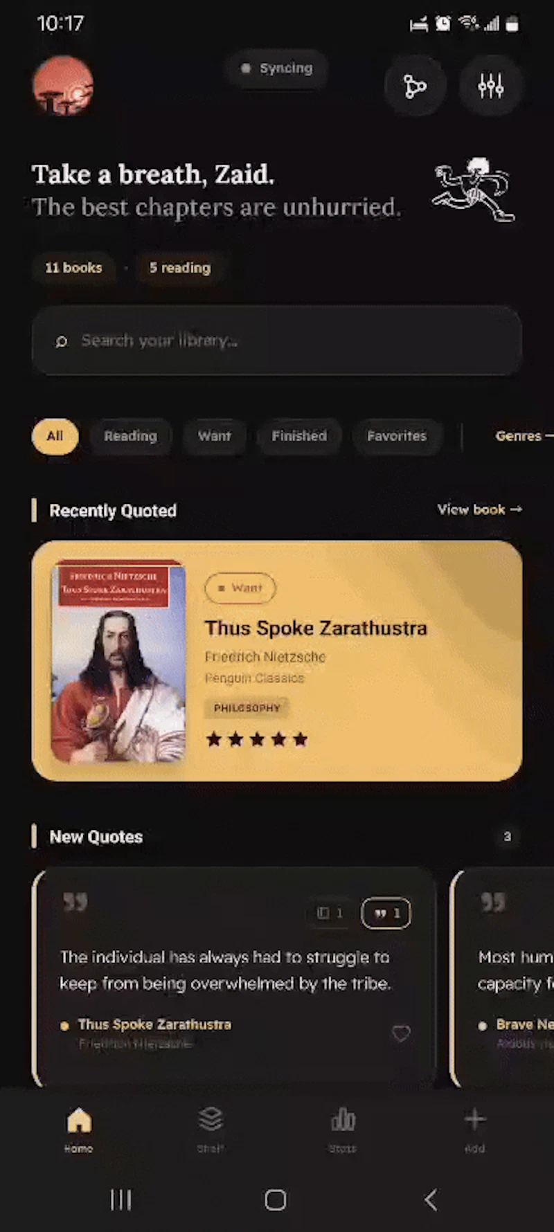 ZenRead screenshot 1 (video preview)