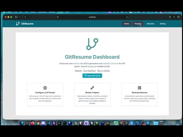 GitResume gallery image
