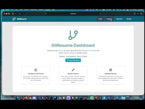 GitResume gallery image