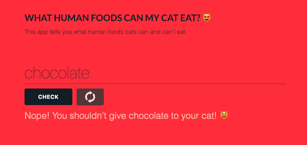 Foods Cats Can Eat An App To Check Human Foods For Your Cat Product Hunt
