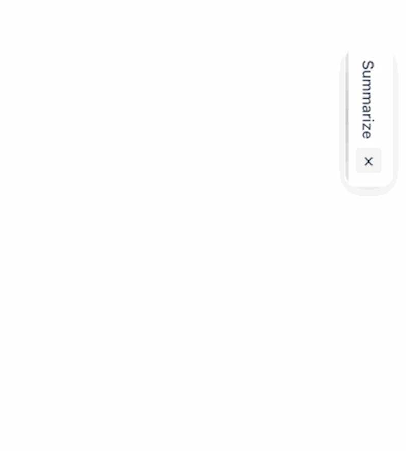 AICW Summarize Widget screenshot 1