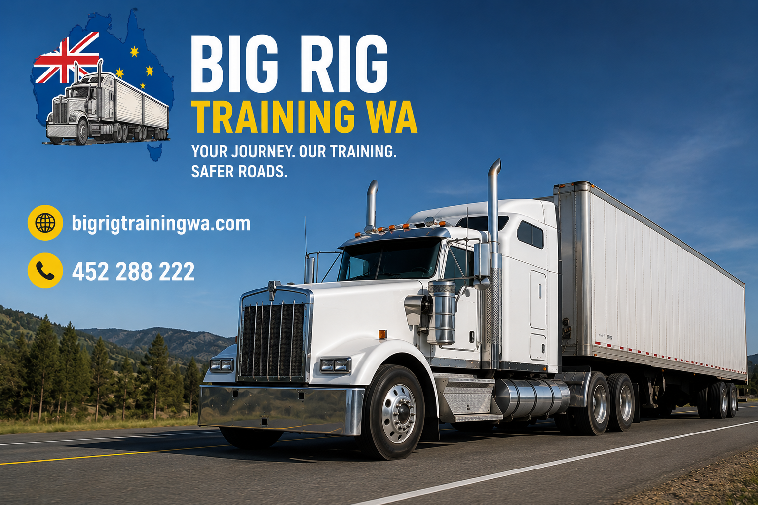 best truck driving school perth