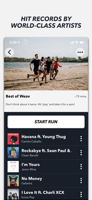 Running Workouts by Weav Music gallery image