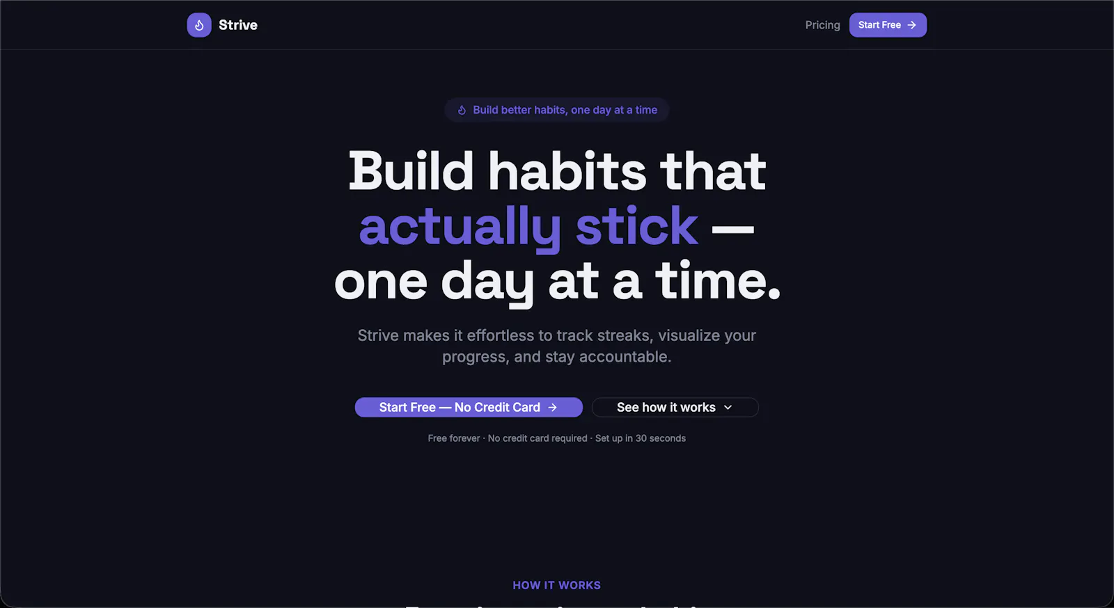 Strive-Build Better Lasting Habits screenshot 2