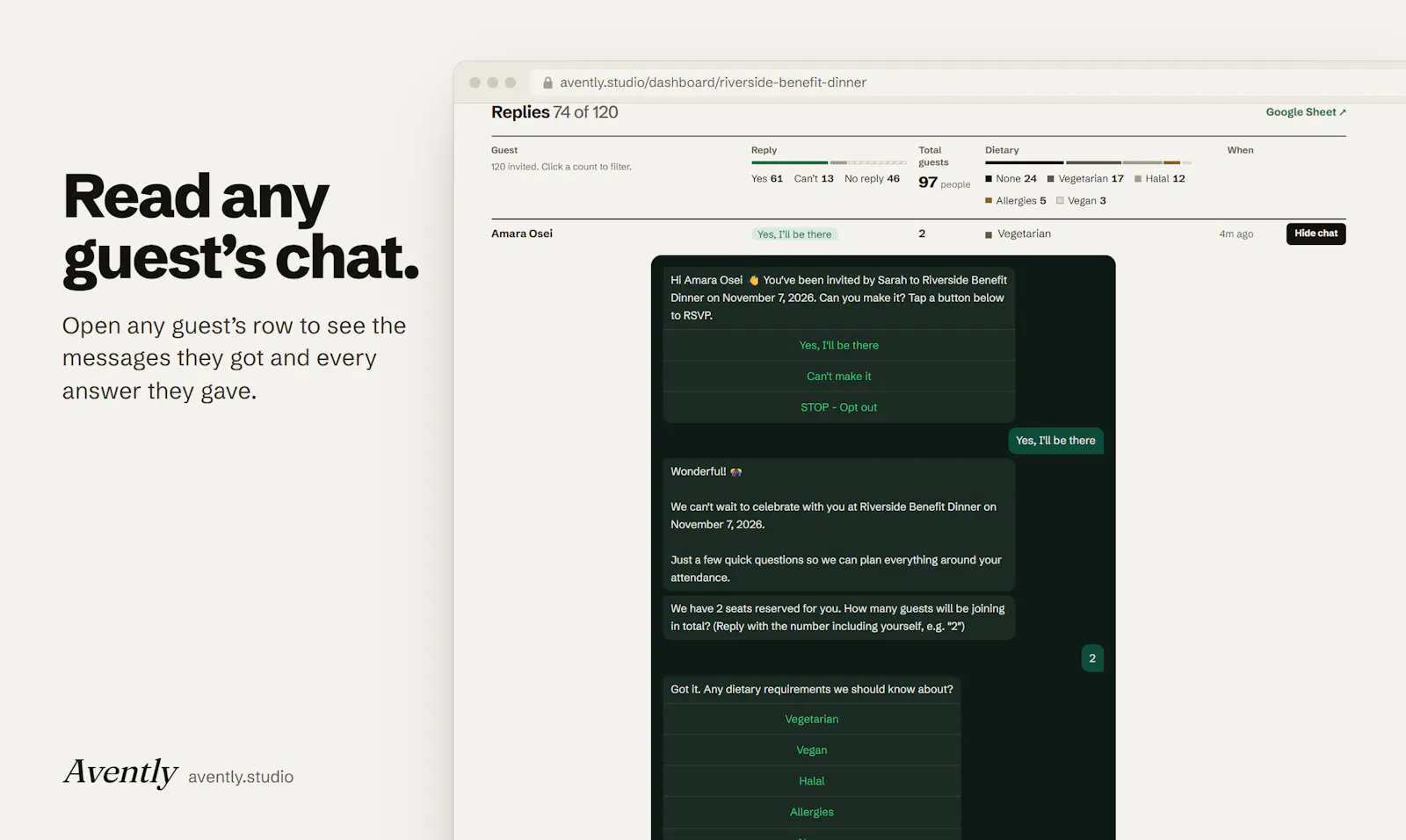 Avently screenshot 1