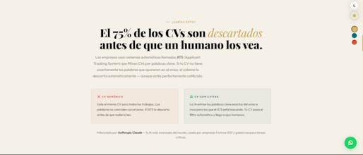 CVitae Generador de CV con IA automatico gallery image