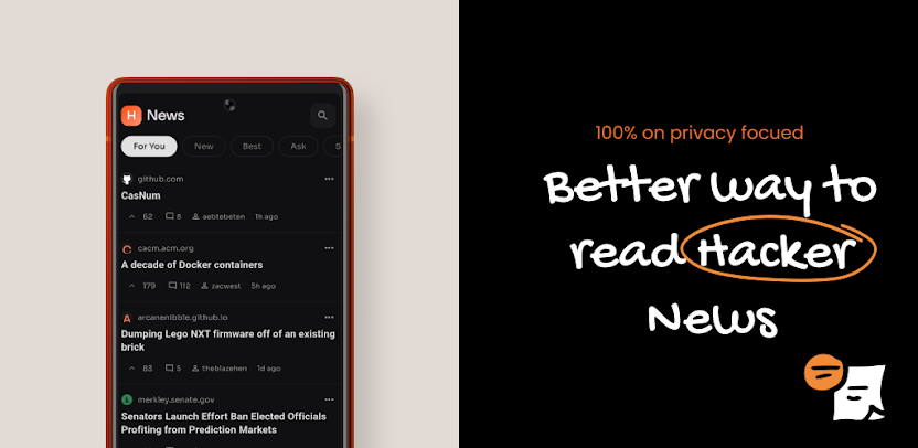 HackN — The Modern Hacker News Client gallery image