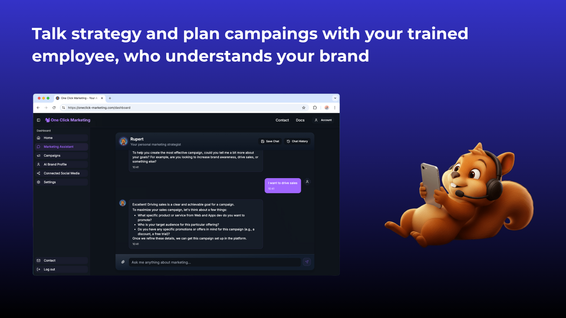 One Click Marketing screenshot 4