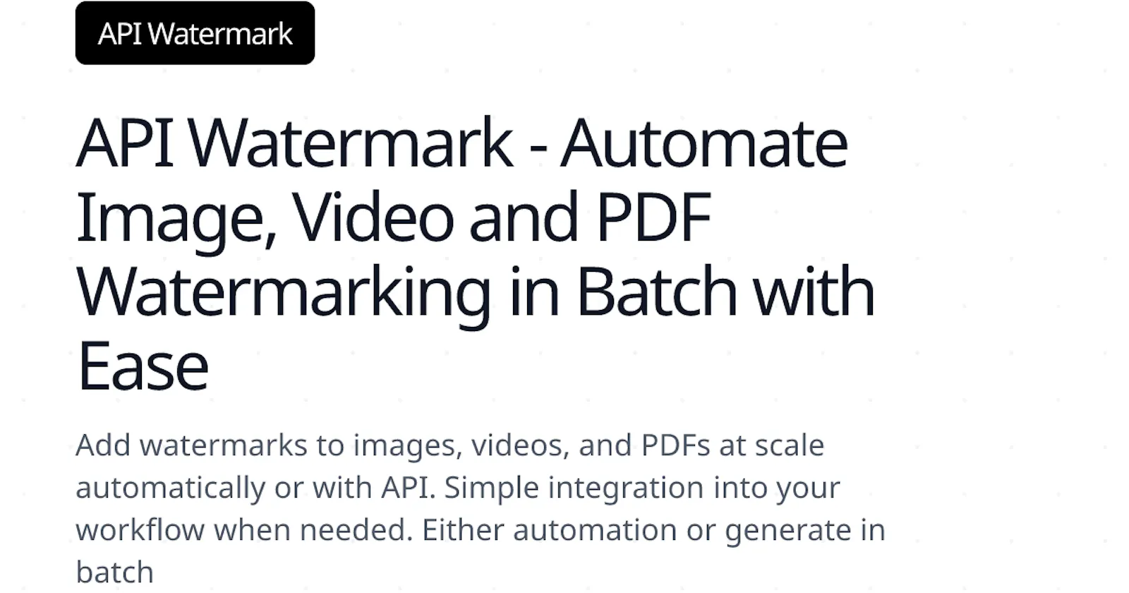 APIWatermark screenshot 1