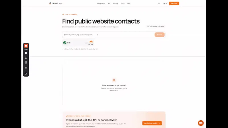 ScoutLayer screenshot 1 (video preview)