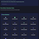 Modern Calculator Suite