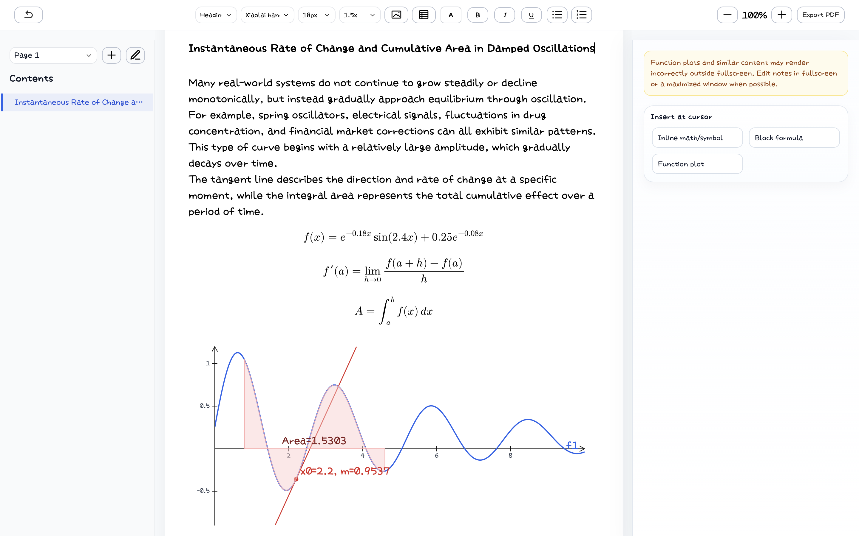 MathDraft gallery image