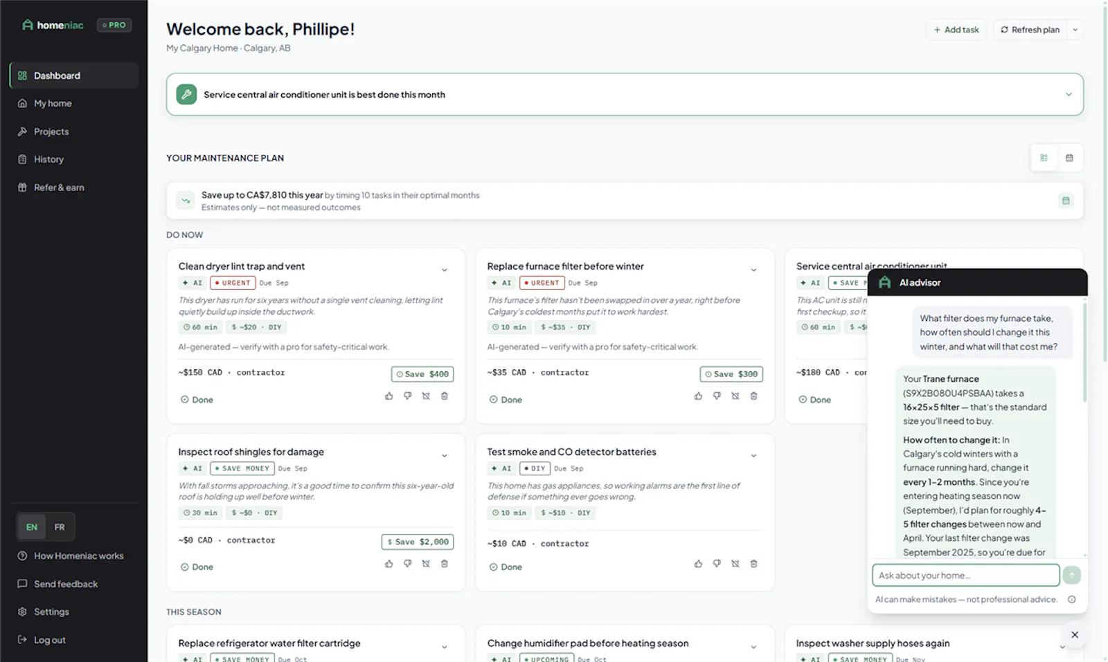 Homeniac screenshot 4