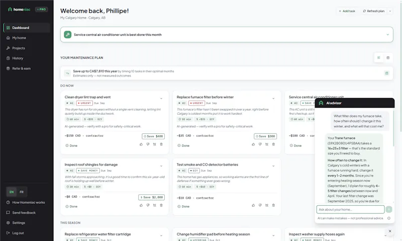 Homeniac screenshot 4
