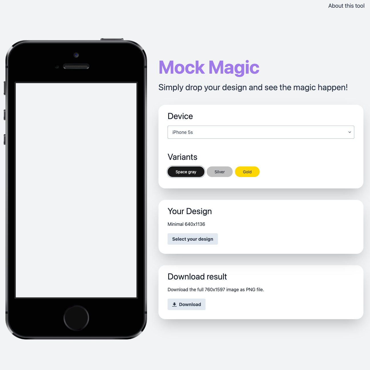 Download MockMagic - A simple, free mockup generator | Product Hunt