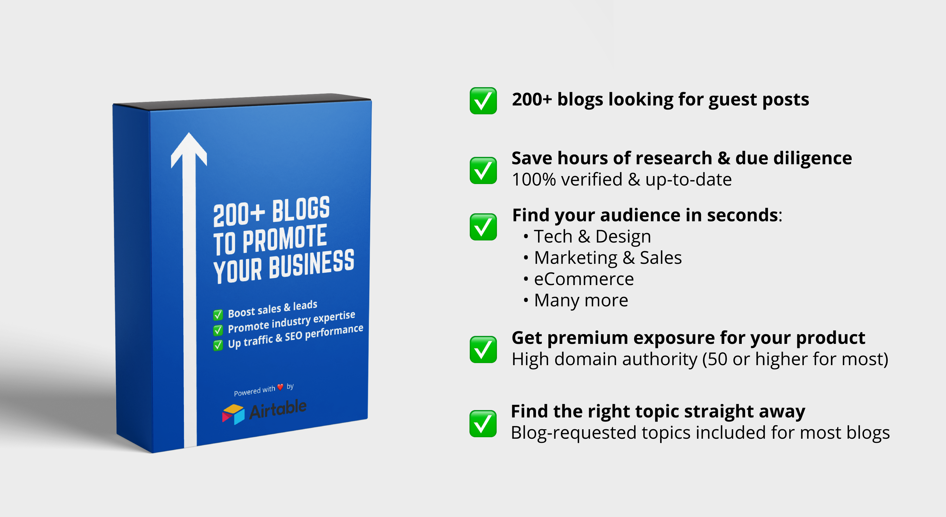 200+ blogs to promote your business gallery image