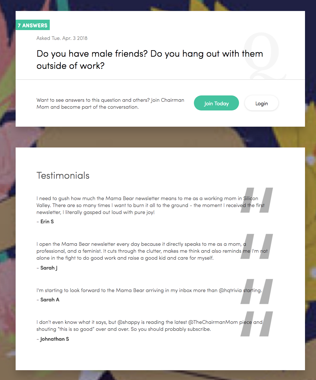 Chairman Mom gallery image