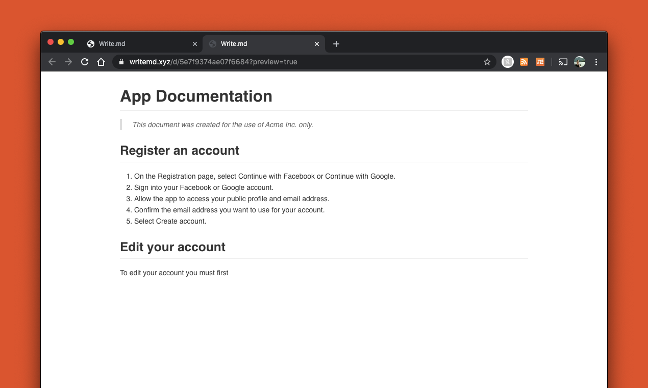 Write.md gallery image