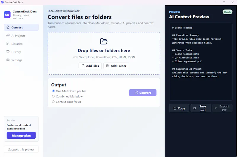 ContextDeck screenshot 1