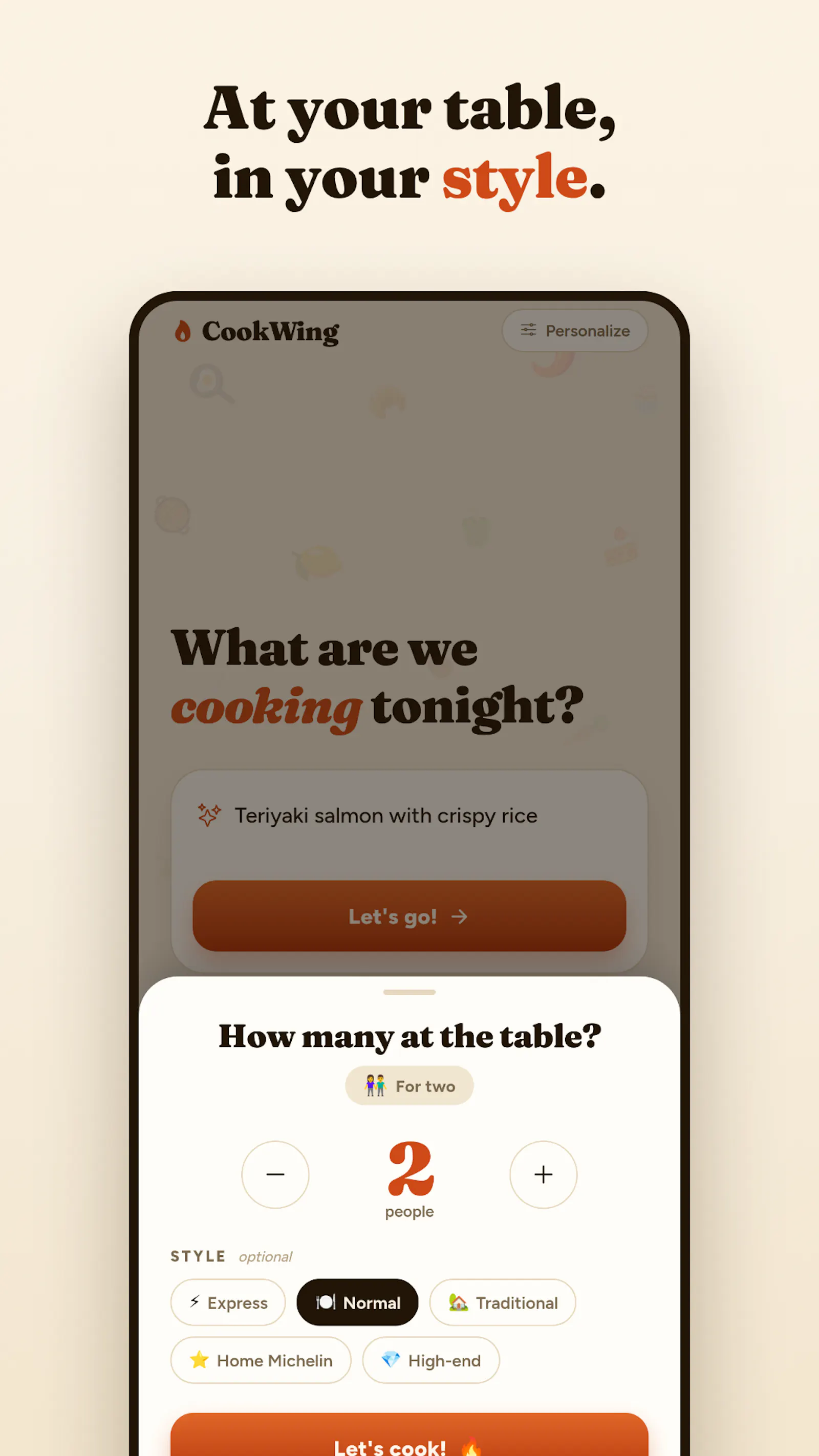 CookWing screenshot 5
