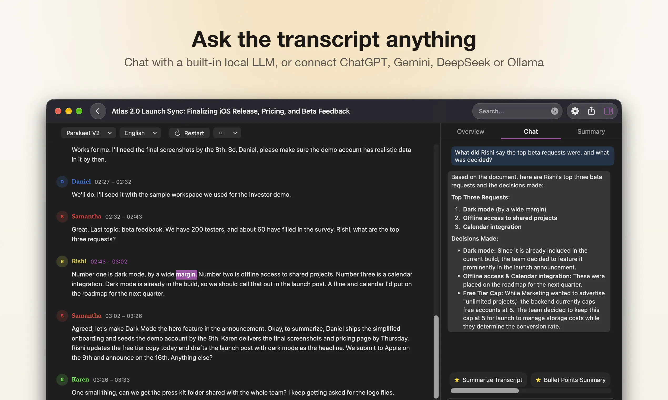 TranscribeX gallery image