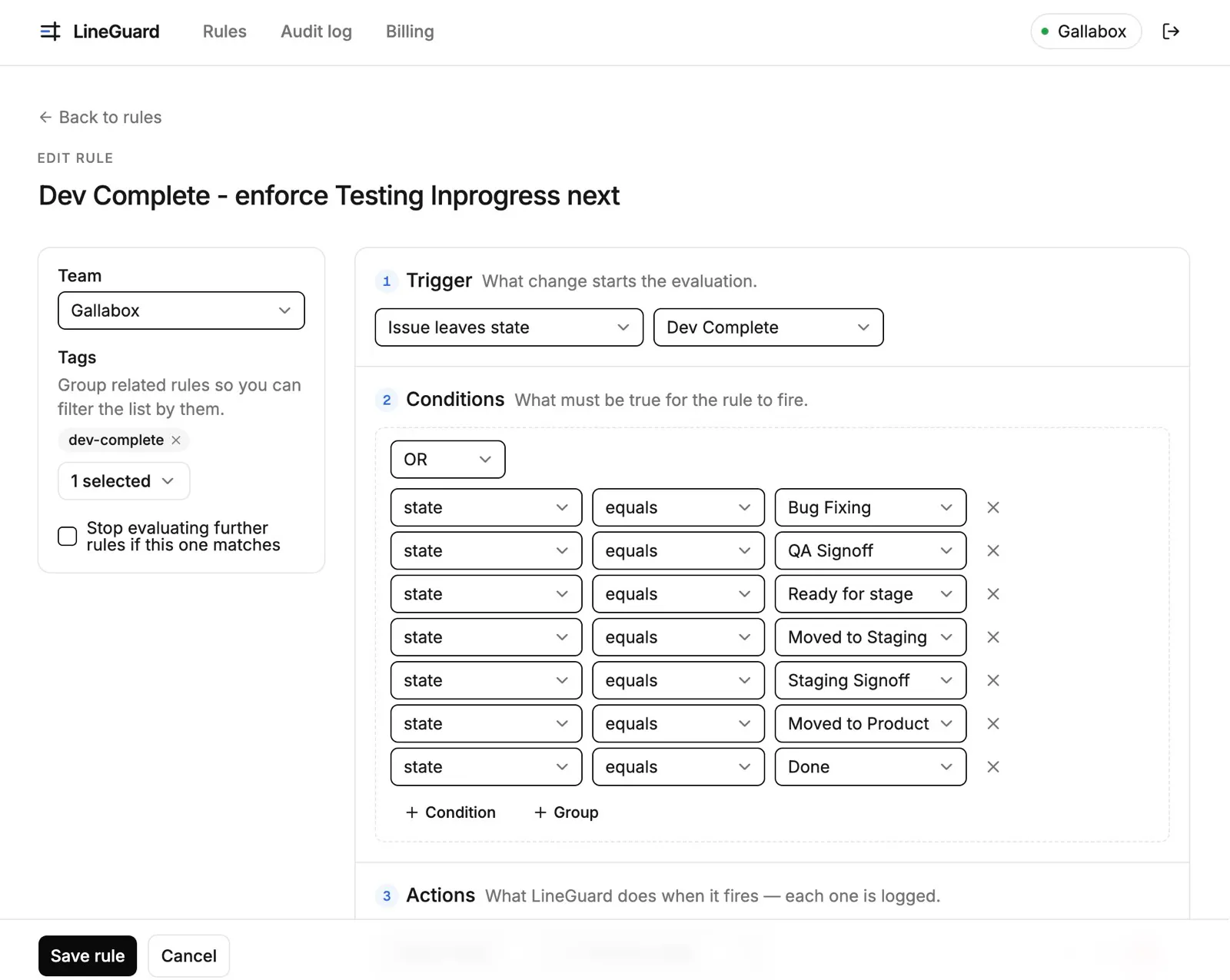 LineGuard screenshot