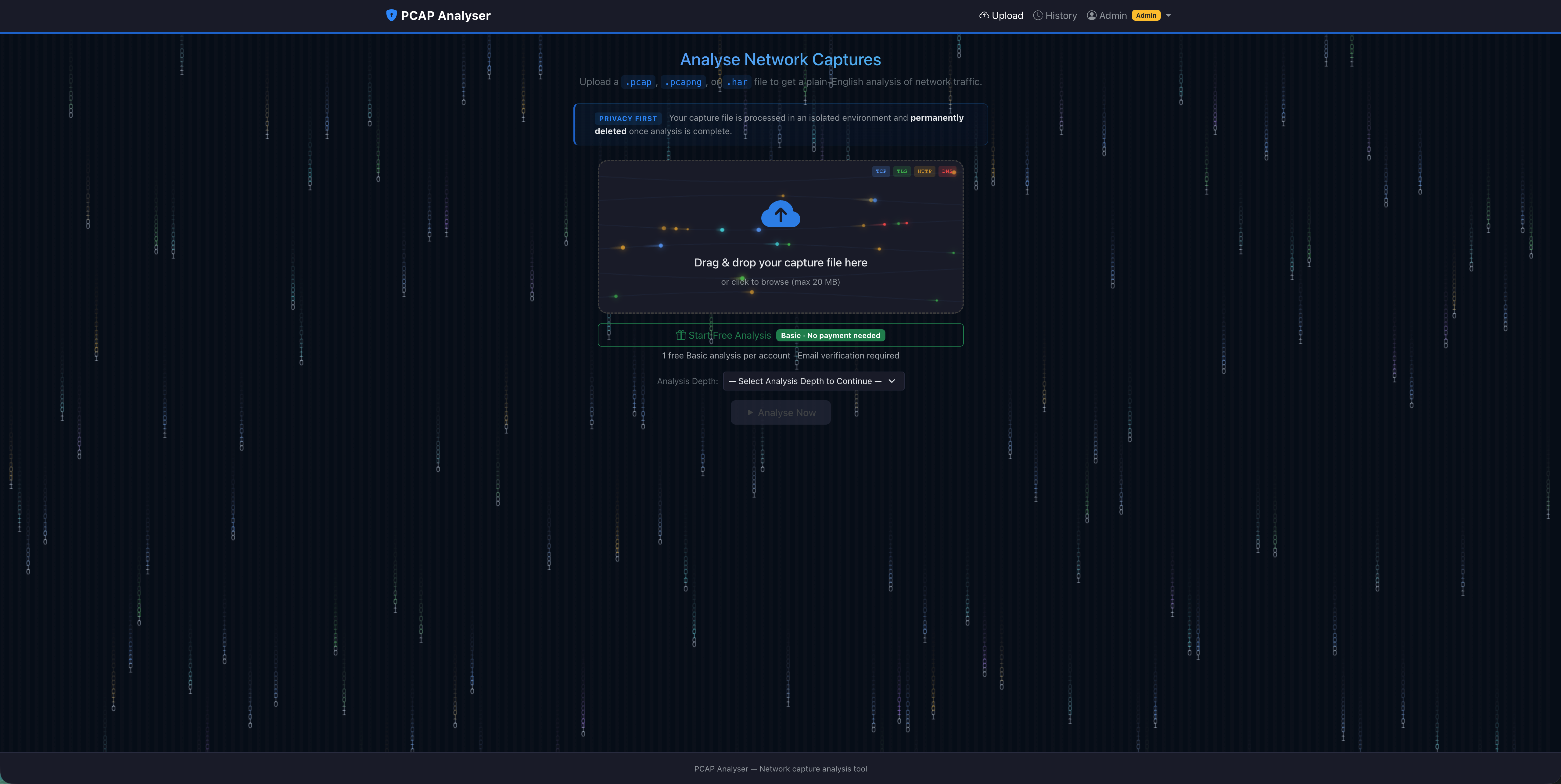 PCAP Analyser gallery image