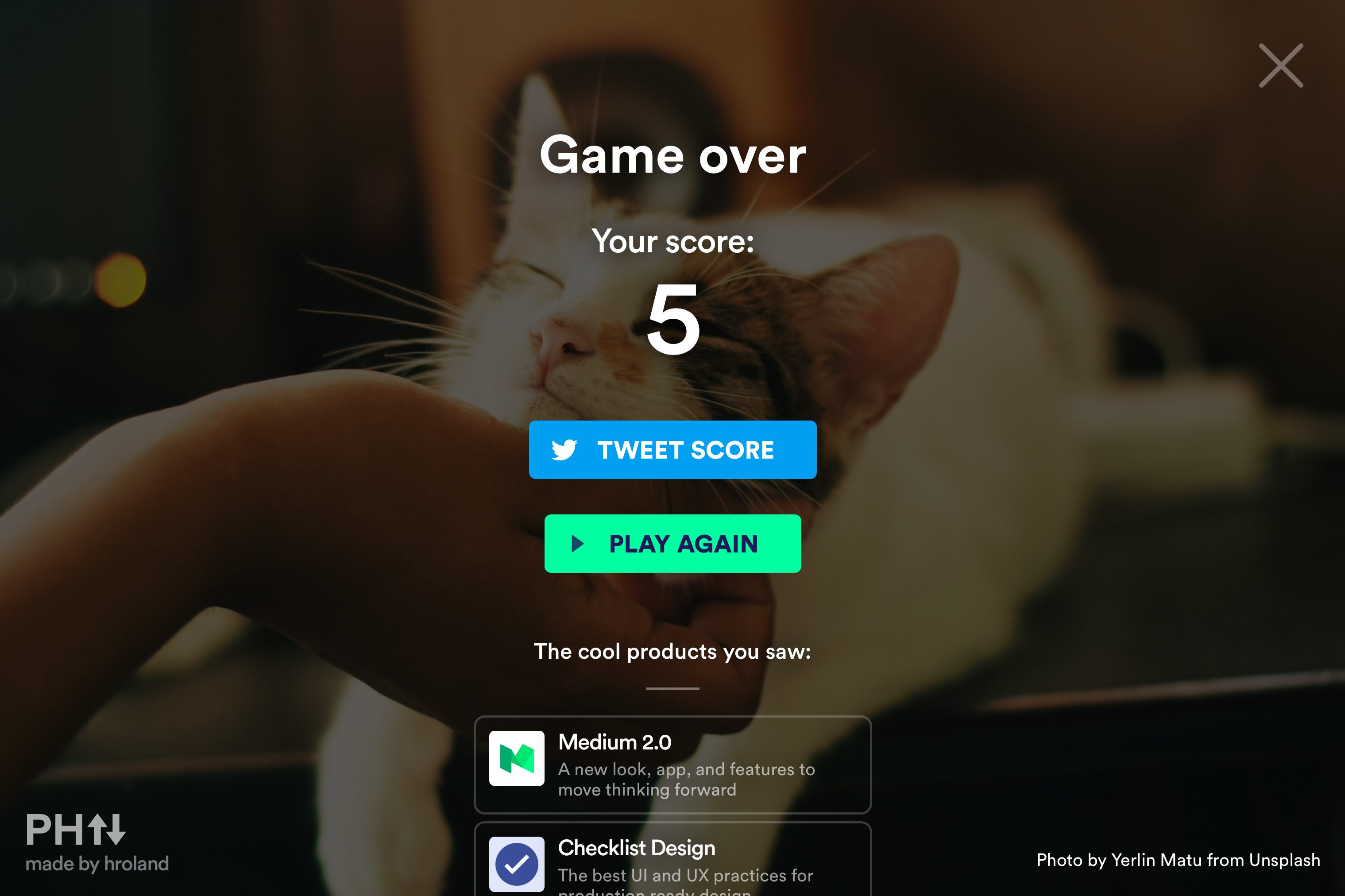 PH Higher-Lower Game gallery image