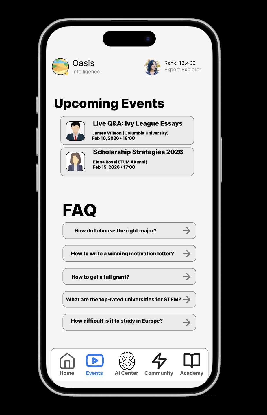Oasis - Screenshot 4 showing product features and functionality