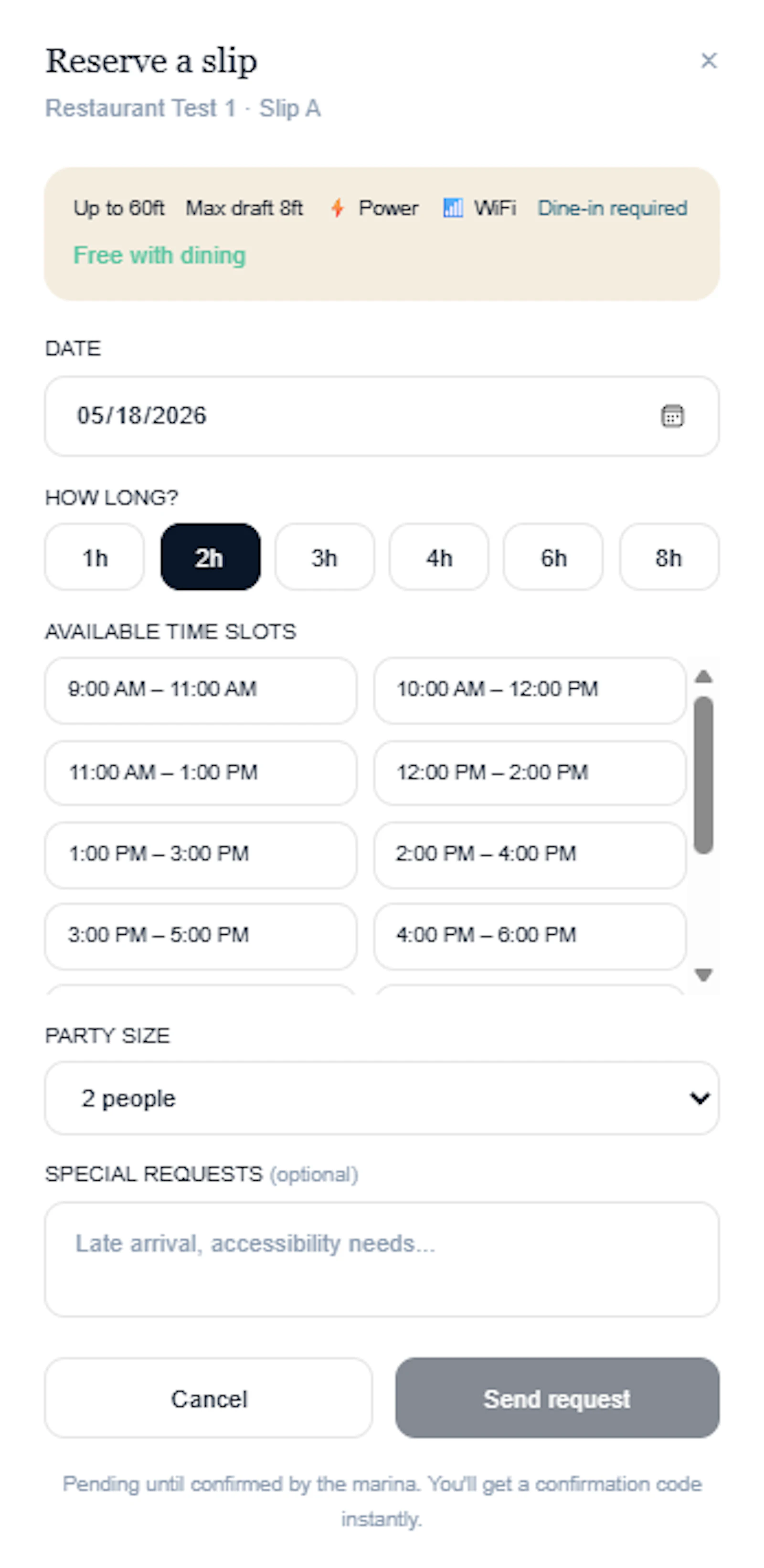 DockDineFuel screenshot 8