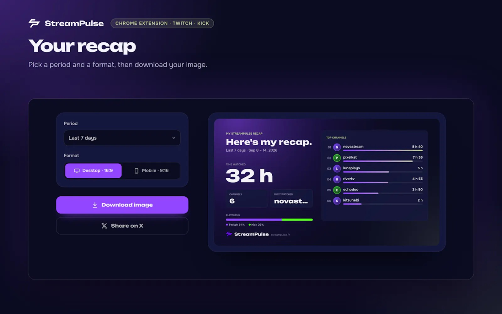 StreamPulse screenshot 4