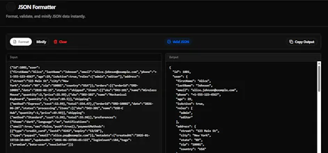 Free JSON Formatter gallery image