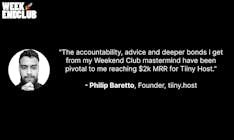 Weekend Club media 2