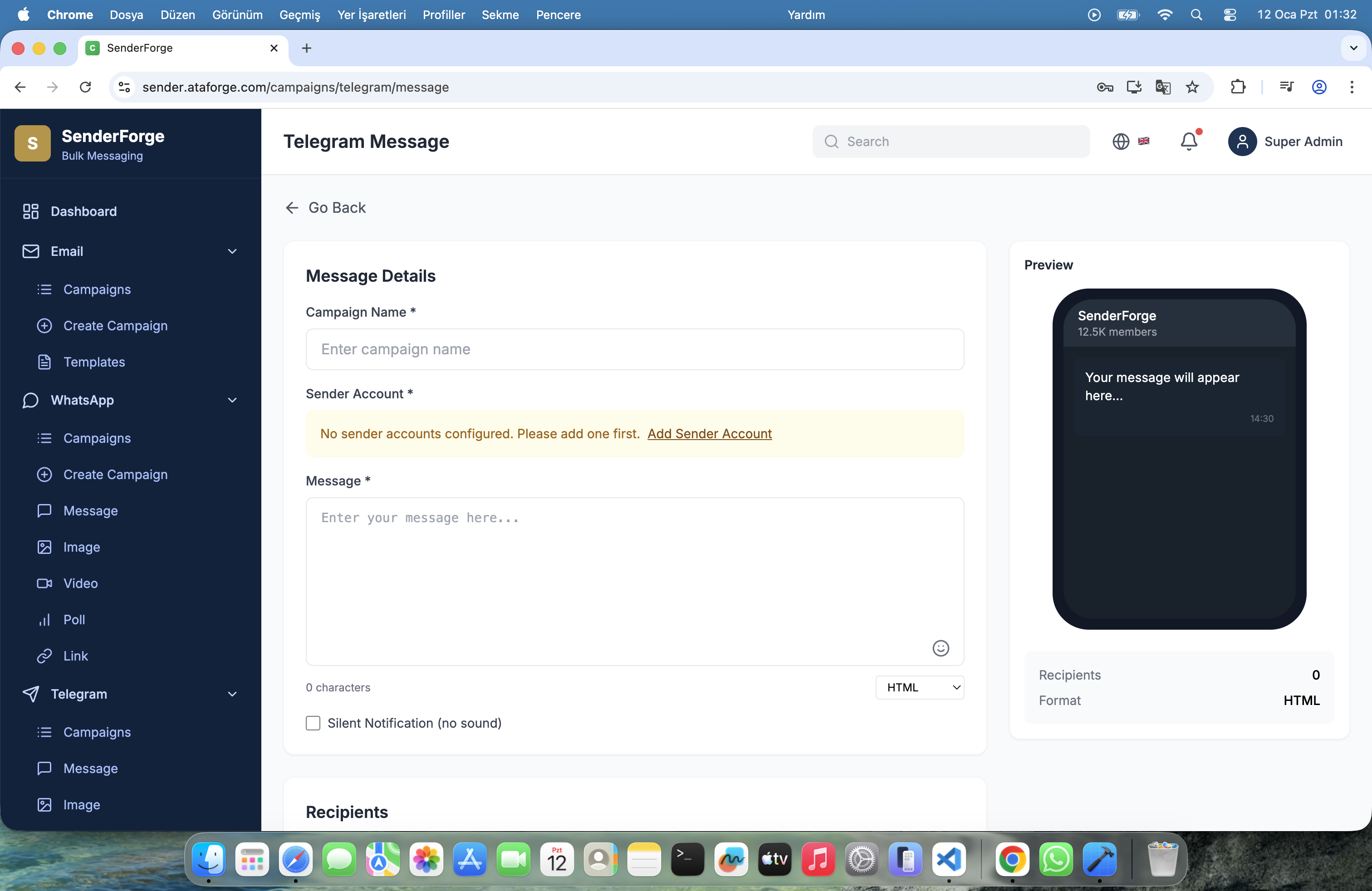 SenderForge gallery image