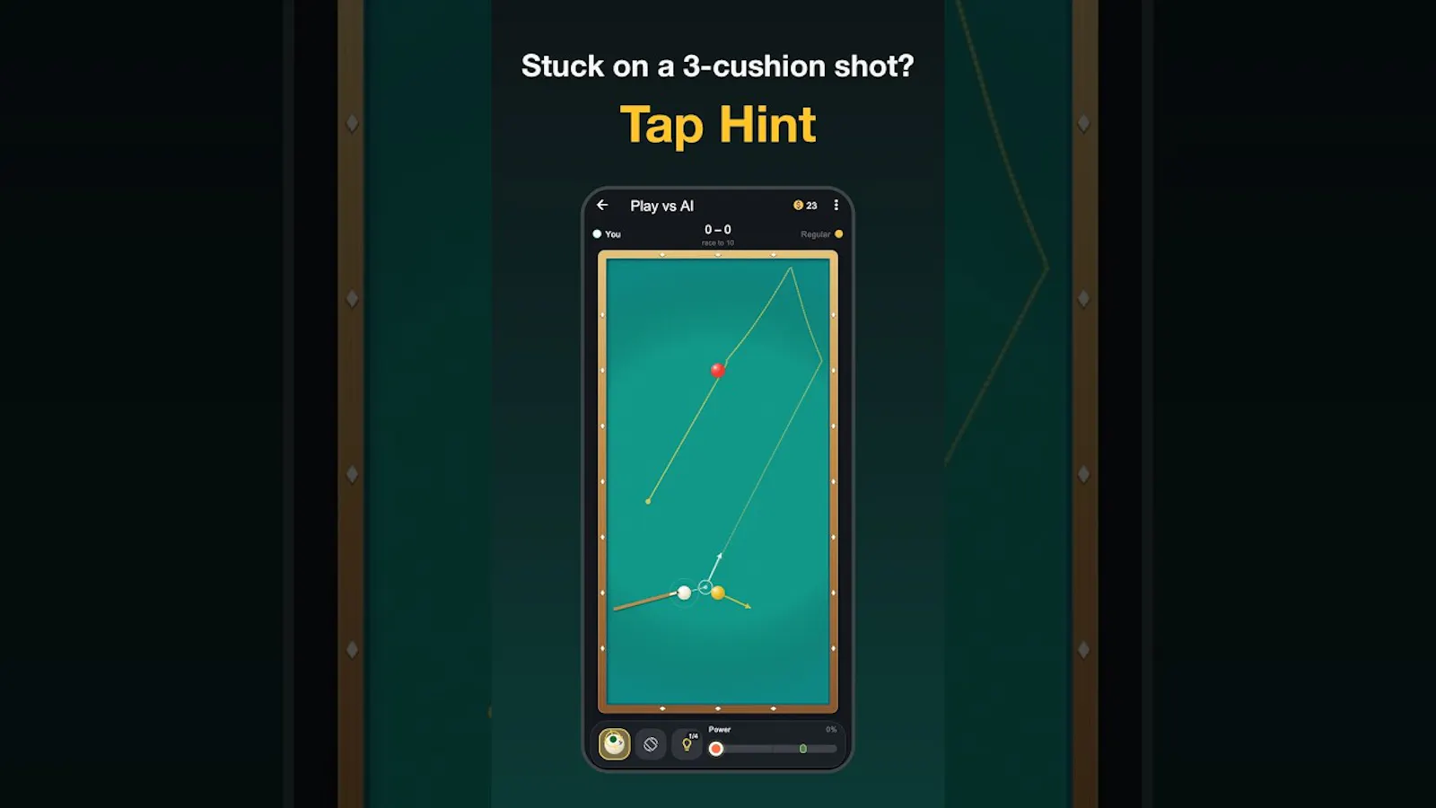 Carom Master: Billiards screenshot 1 (video preview)