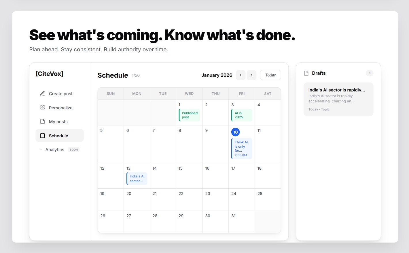 CiteVox - Screenshot 4 showing product features and functionality