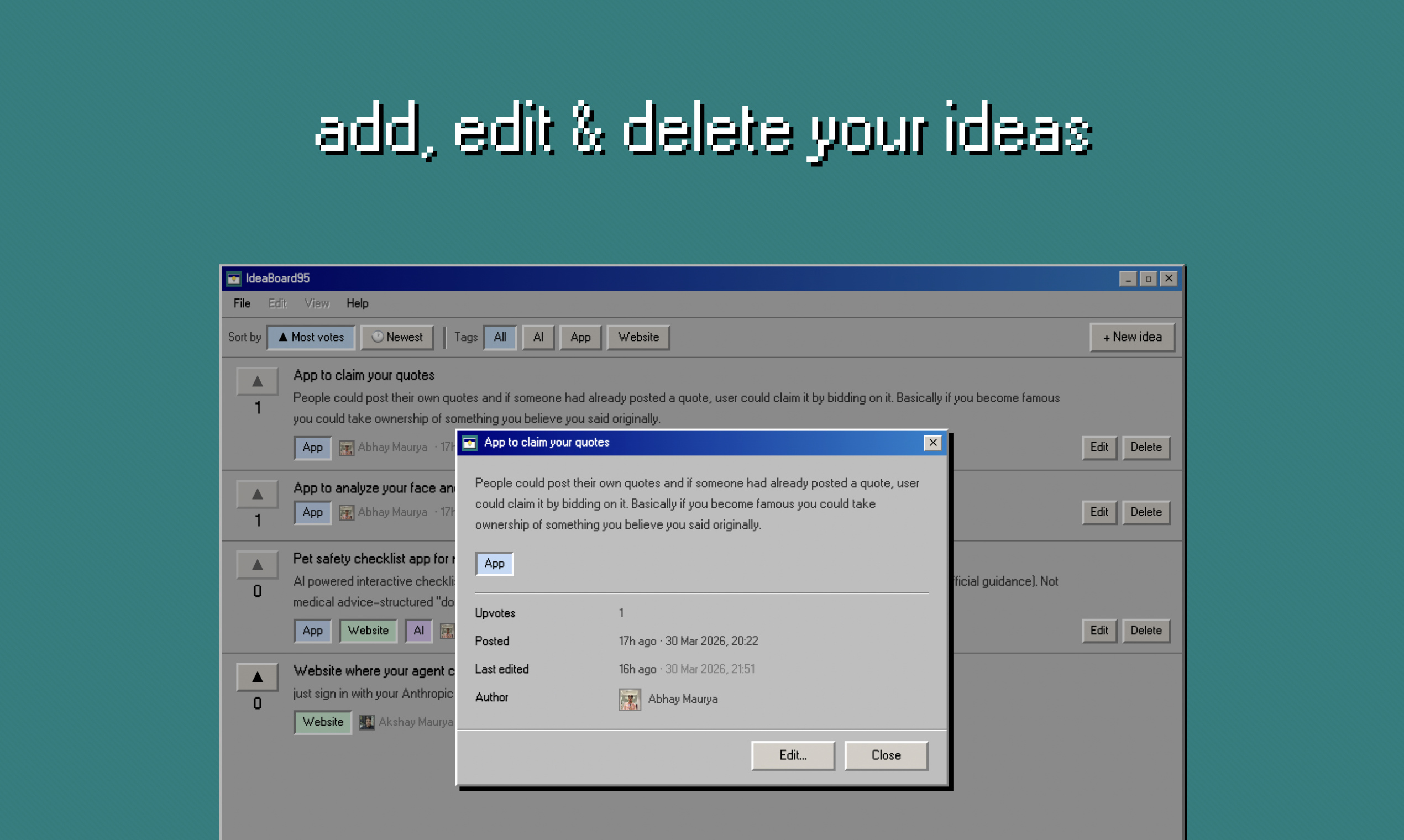 IdeaBoard95 gallery image