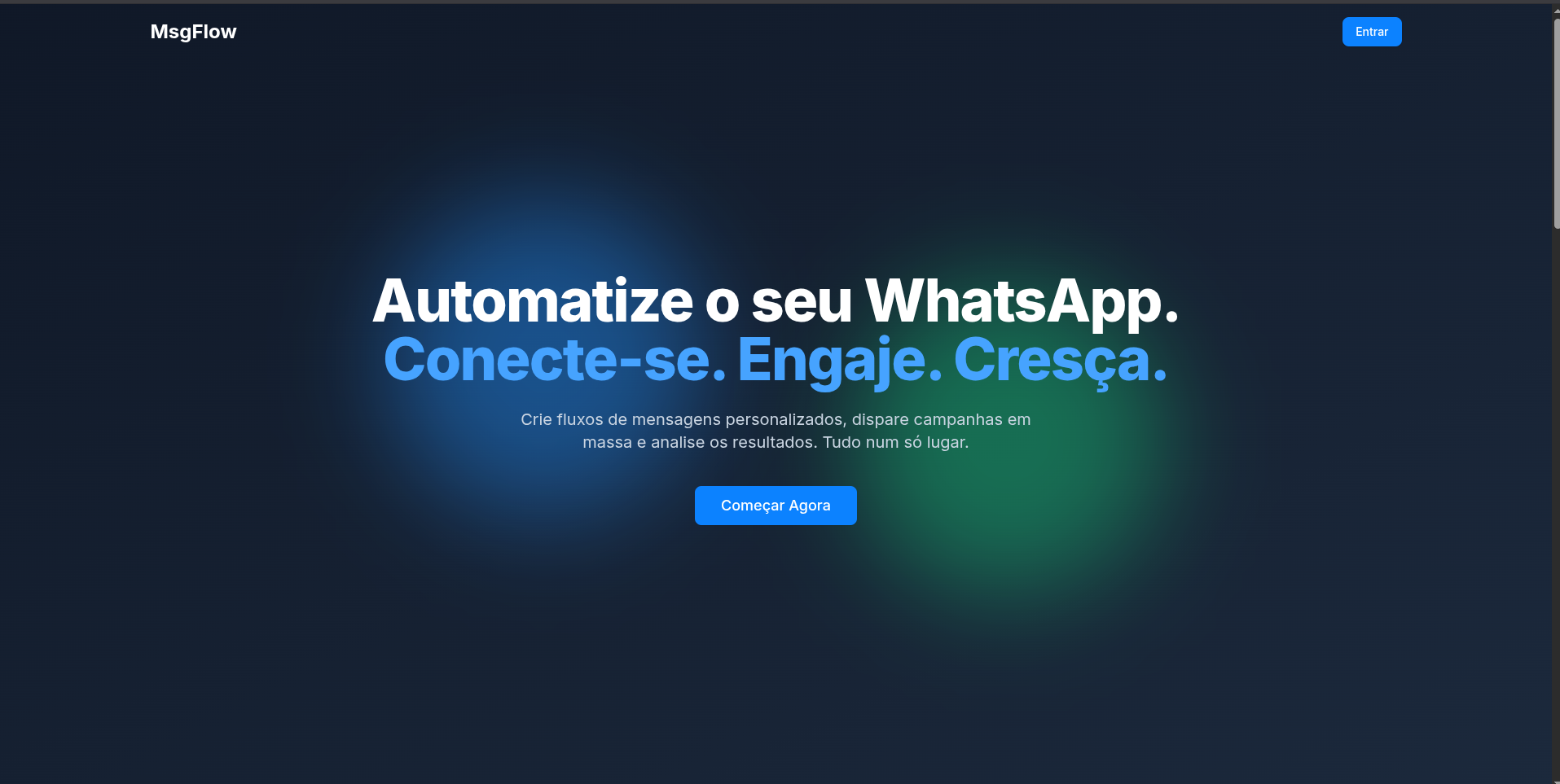 MsgFlow - Main product screenshot demonstrating key features and user interface