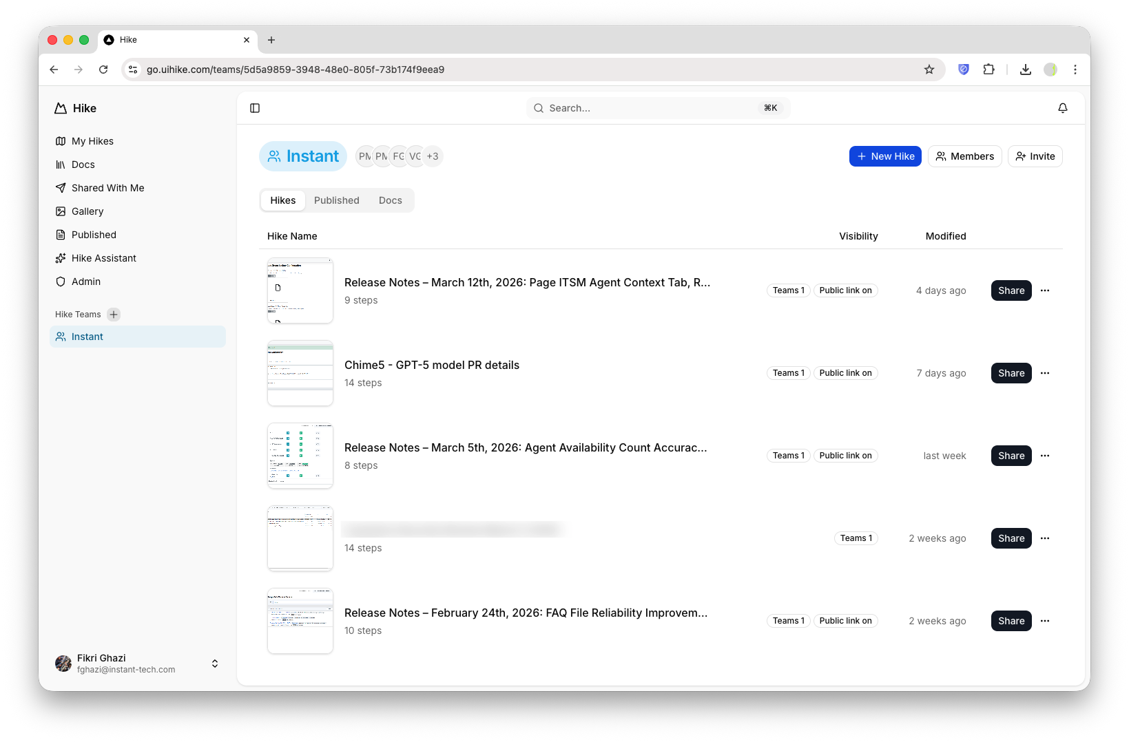 Hike — Show how anything works media 2