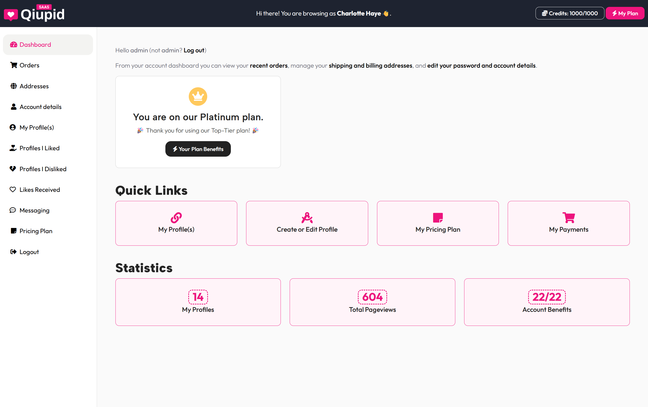 Qiupid 데이트 SaaS - WordPress의 첫 데이트 SaaS 미디어 9