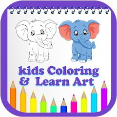 Kids Coloring Games logo