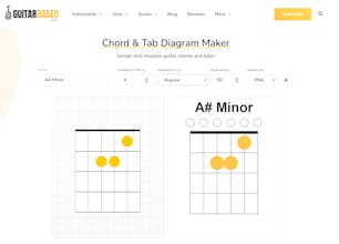 Chord & Tab Diagram Maker gallery image