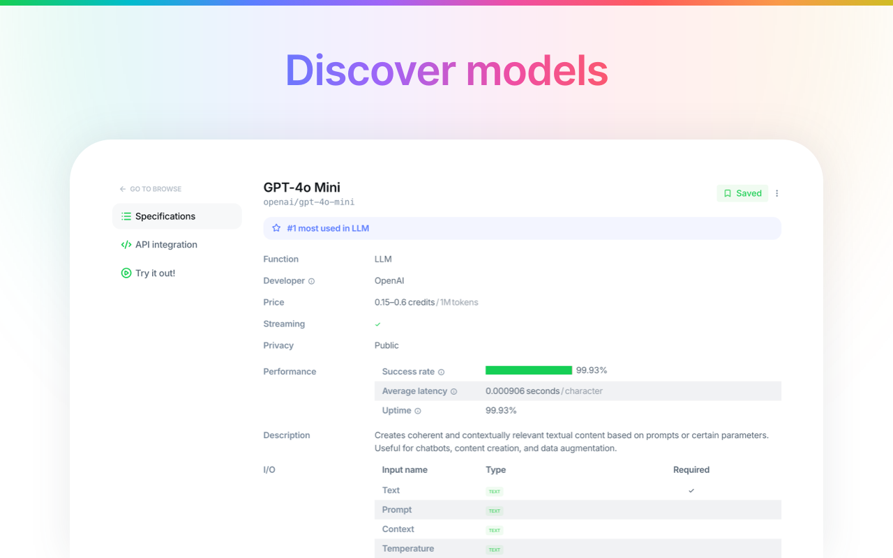 aiXplain Studio gallery image