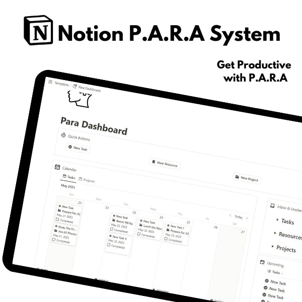 Notion Second Brain - PARA System media 1